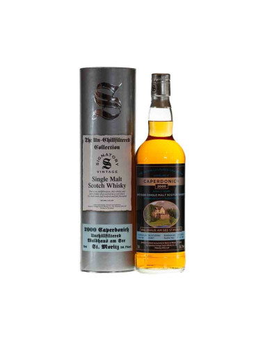 CAPERDONICH - 2000-2021 - 21y - Hogshead Cask - Silent Still - Cask Strength Collection - Waldhaus am See Label 