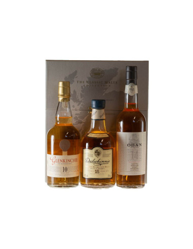 THE CLASSIC  MALTS COLLECTION - GLENKINCHIE 10y / DALWHINNIE 15y / OBAN 14y