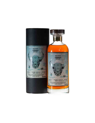 LEDAIG - 2005-2022 - 16y - Refill Sherry Butt - Cask Strength Collection - Limited Animal Edition No. 1 