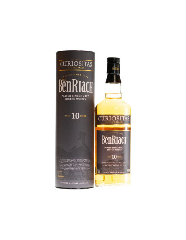 BENRIACH - 10y - CURIOSITAS PEATED MALT