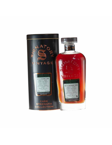ALLT-A-BHAINNE - 2000-2021 - 21y - Cask Strength Collection - Hogshead - Finished in a Sherry Butt for 12 months