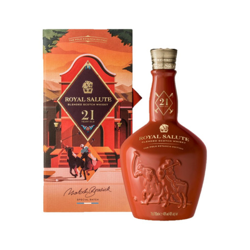 CHIVAS REGAL - 21y - ROYAL SALUTE - THE POLO ESTANCIA EDITION