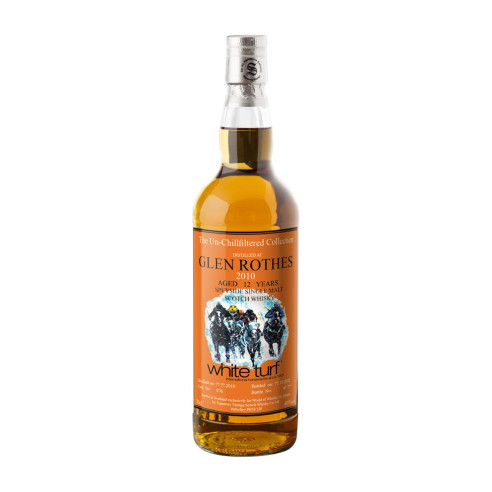 GLENROTHES - 2010-2022 - 12y - Ex Bourbon Hogshead - Un-Chillfiltered Collection - White Turf St.Moritz Label