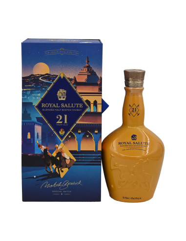 CHIVAS REGAL - 21y - ROYAL SALUTE - THE JODHPUR POLO EDITION