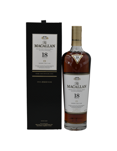 MACALLAN - 18y - SHERRY OAK CASK - ANNUAL 2023 RELEASE