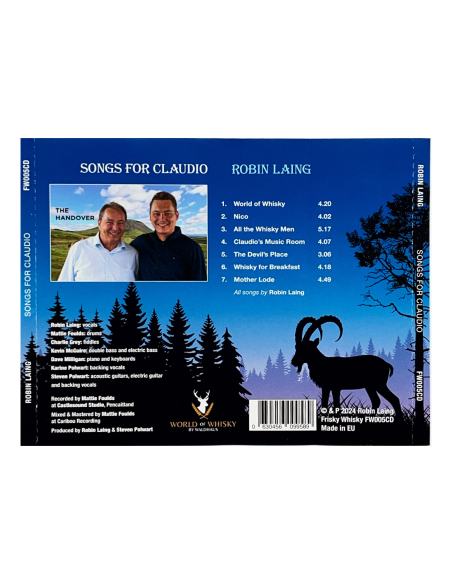 ROBIN LAING CD - SONGS FOR CLAUDIO