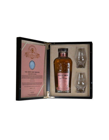 NORTH PORT BRECHIN - 1981 - 36y - Cask Strength Collection - Matured in a Refill Sherry Butt - Signatory 30th Anniversary