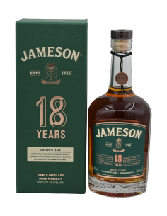 JAMESON - 18y - MATURED IN AMERICAN AND EUROPEAN OAK
