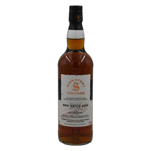 BEN NEVIS - VINTAGE 2014- 10y - 100 PROOF...