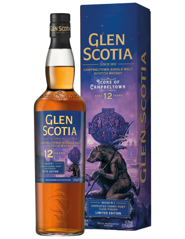 GLEN SCOTIA -  12y - ICONS OF CAMPBELTOWN - RELEASE NO.3