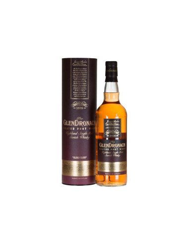 GLENDRONACH - PEATED PORT WOOD 