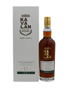 KAVALAN - 15y - FOUR - CASK MATURED