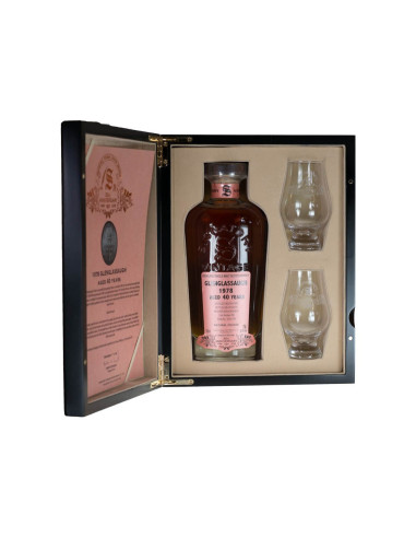 GLENGLASSAUGH - 1978 - 40y - Cask Strength Collection - Matured in a Hogshead - Signatory 30th Anniversary