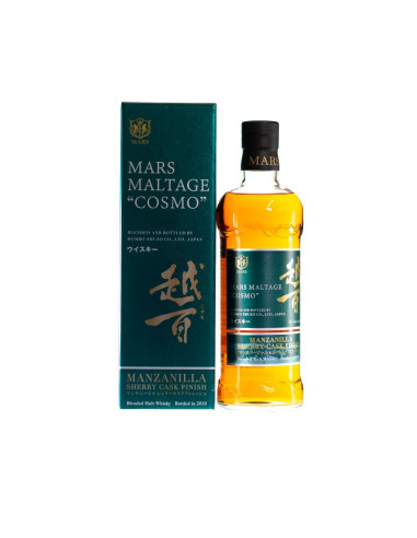 MARS MALTAGE "COSMO" - 2019 - MANZANILLA SHERY CASK FINISH - BLENDED WHISKY