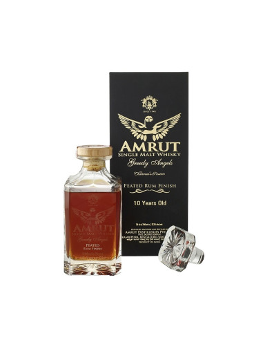 AMRUT- 10y - Greedy Angels 2019 - PEATED RUM FINISH 