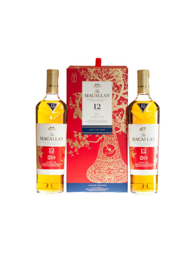 MACALLAN - 12y - DOUBLE CASK - DUO BOTTLES - LIMITED EDITON FOR CHINA