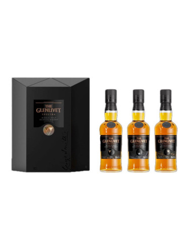 GLENLIVET - Spectra - Limited Edition - 3 x 20cl 