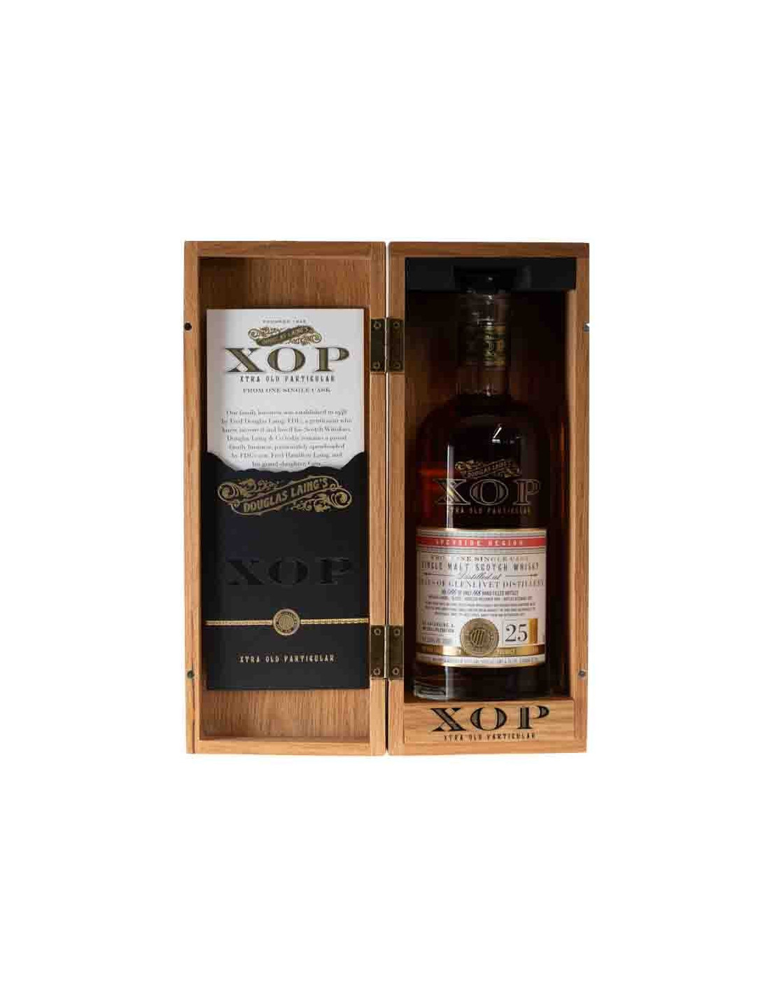 Braes Of Glenlivet 25 Ans Scotch Whisky 48° Etui - The Glenlivet - Ecossais  Whiskies & Bourbons Spiritueux - XO-Vin