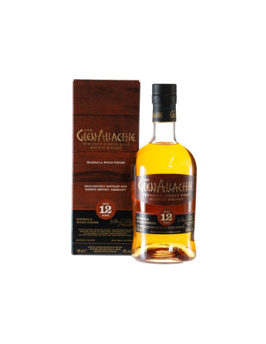 GLENALLACHIE - 12y - MARSALA WOOD FINISH - EXCLUSIVELY BOTTLED FOR KIRSCH IMPORT